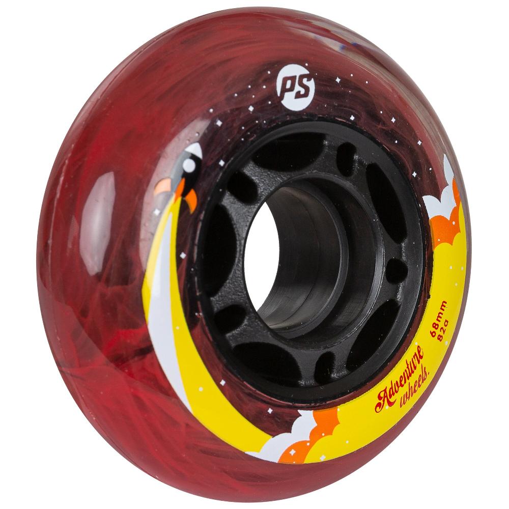 Playlife Adventure 68/82A 4-pack Powerslide - Fitness Inline Skate Wheels