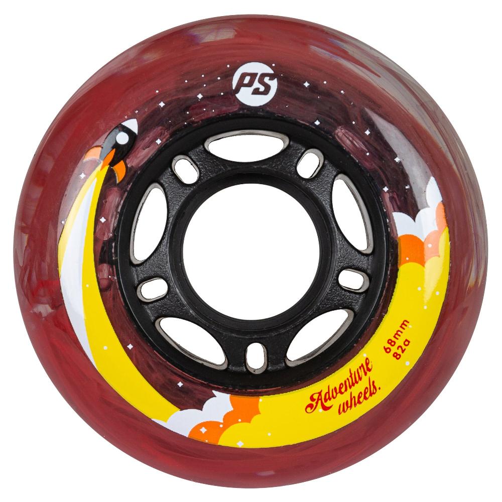 playlife Adventure 68/82A 4-pack Powerslide - Fitness Inline Skate Wheels