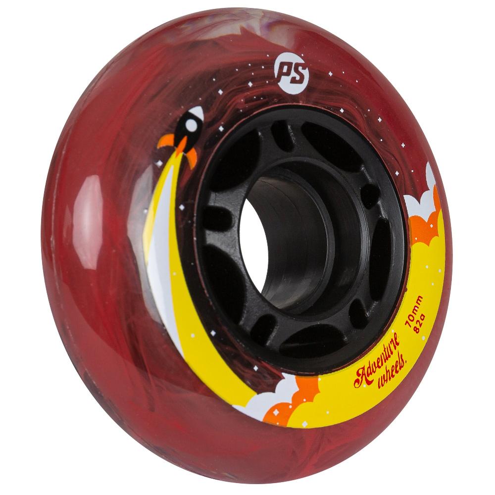 Playlife Adventure 70/82A 4-pack Powerslide - Fitness Inline Skate Wheels