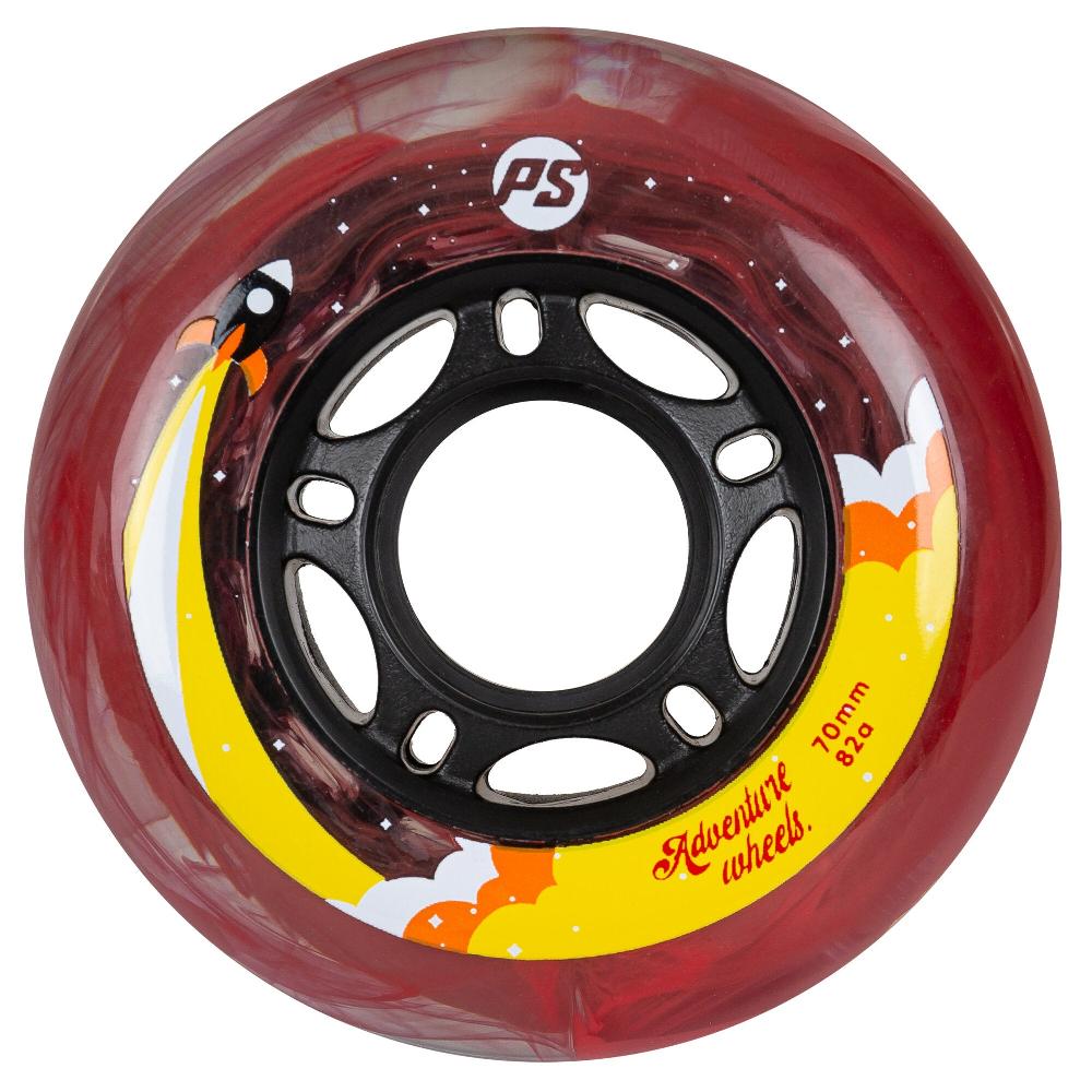 playlife Adventure 70/82A 4-pack Powerslide - Fitness Inline Skate Wheels
