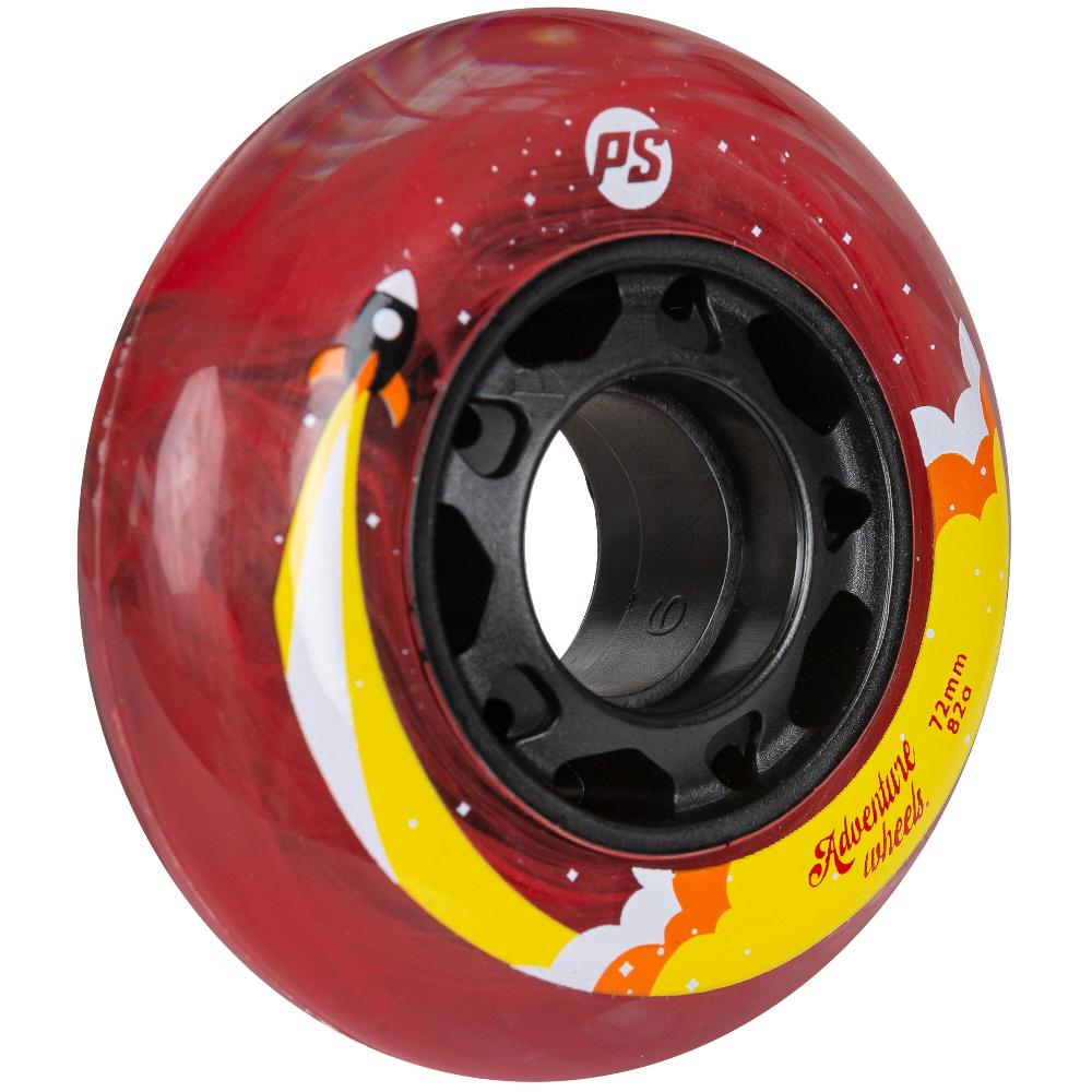 Playlife Adventure 72/82A 4-pack Powerslide - Fitness Inline Skate Wheels