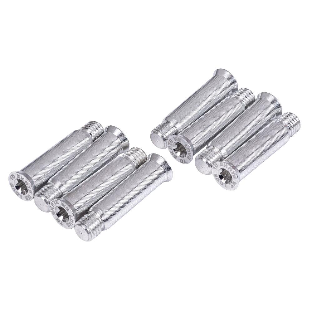 playlife AL Single Axle Torx 34mm/8mm - 8-Pack Powerslide - Inline Skating Replacements