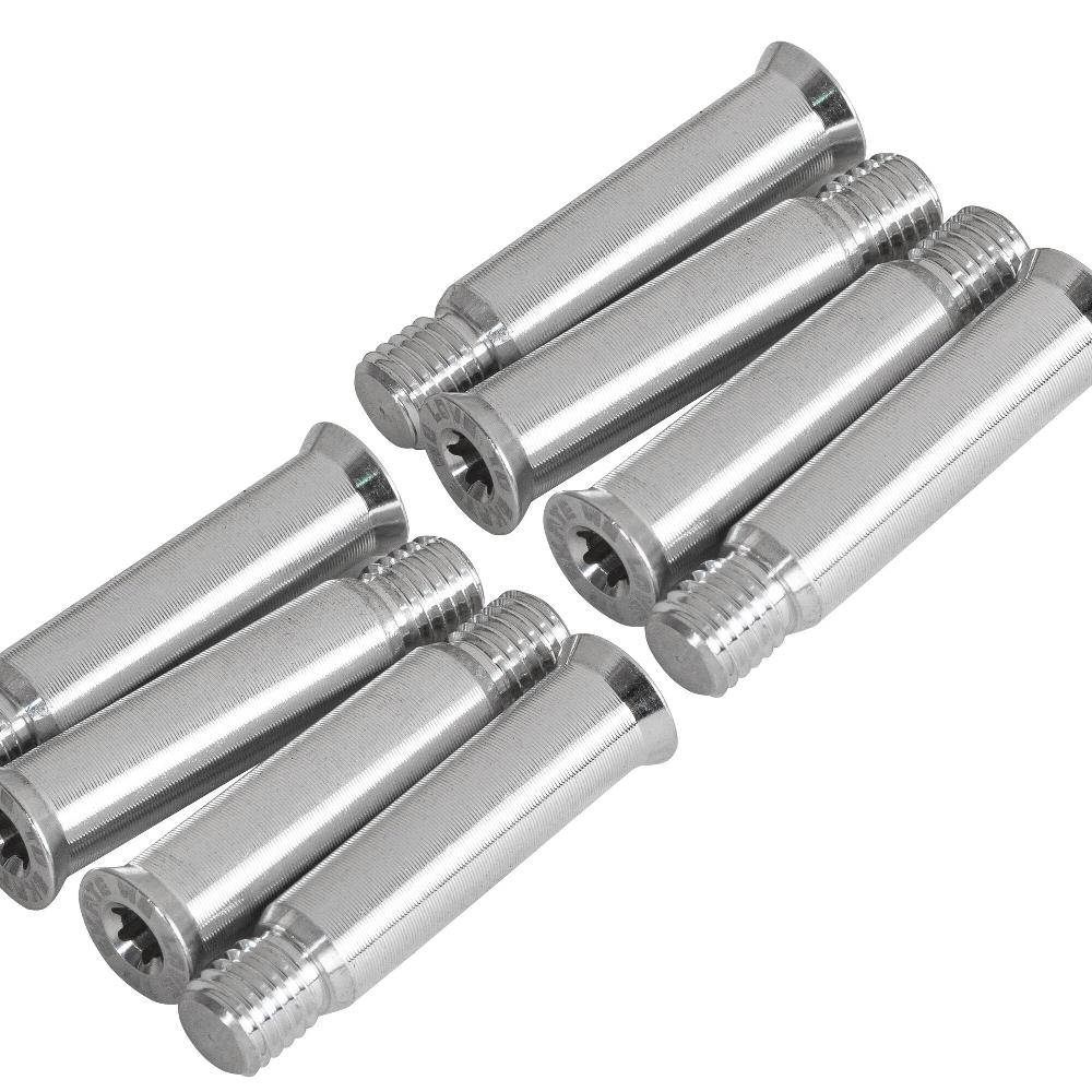 Playlife AL Single Axle Torx 36mm/8mm - 8 Pack Powerslide - Inline Skating Replacements