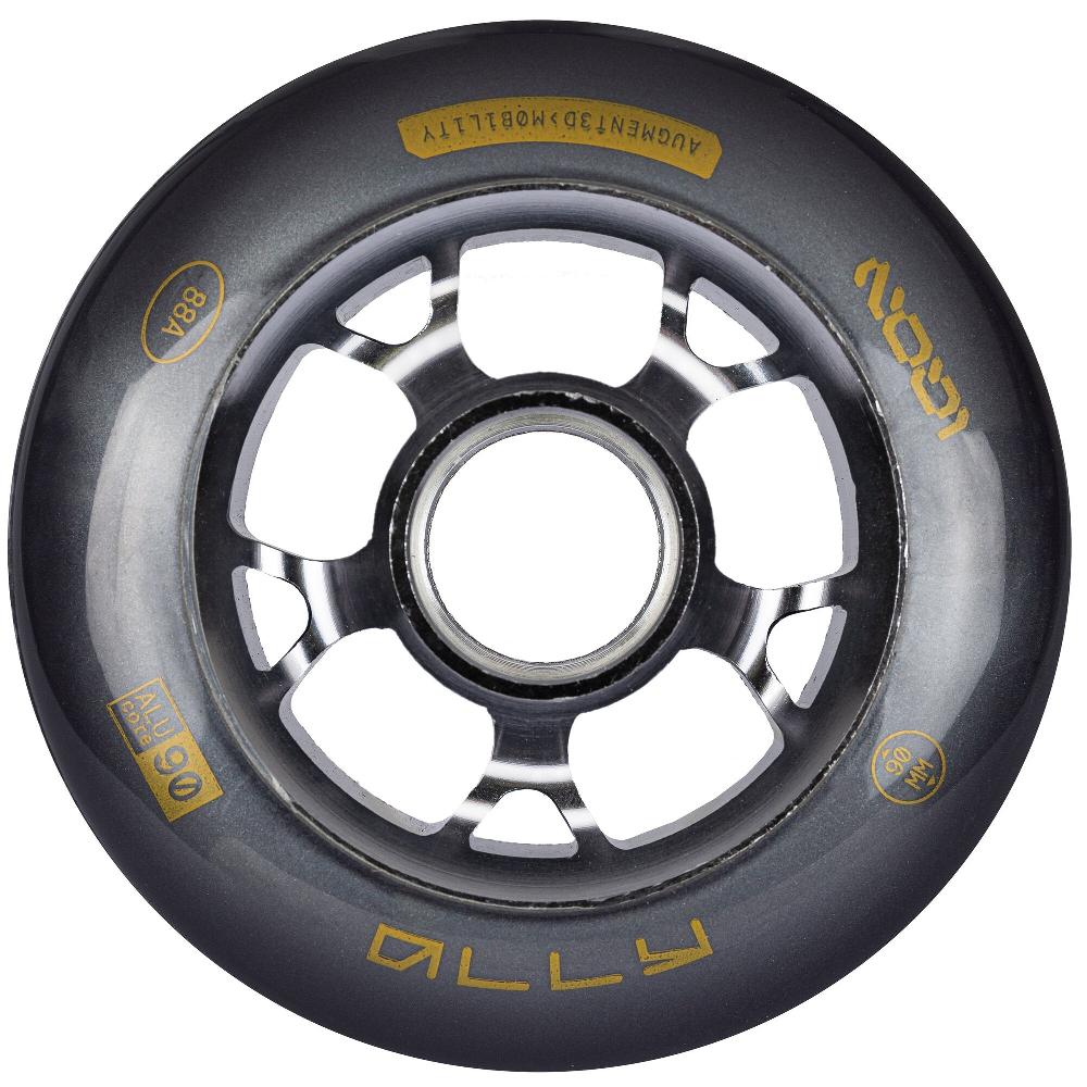 playlife Ally 90 Dark Grey 4-pack IQON - Aggressive Inline Skate Wheels