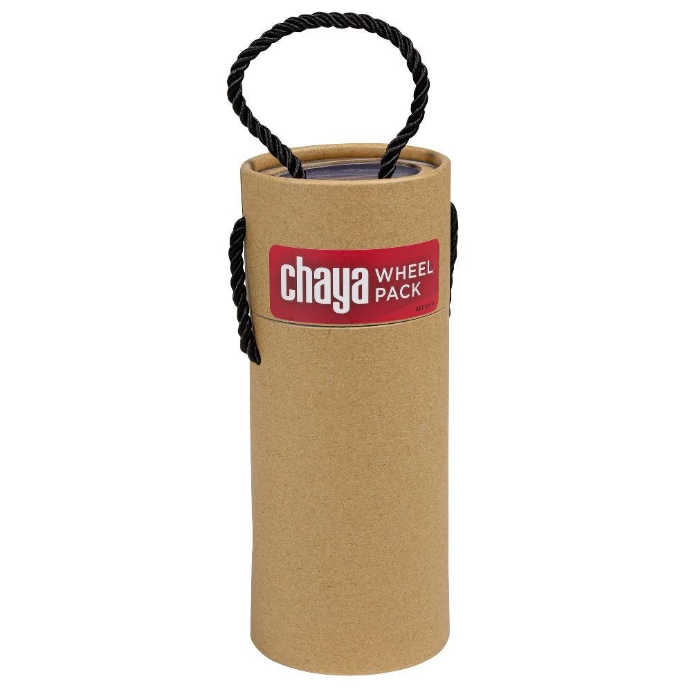 Playlife Big Softie`s Clear Black Chaya - Outdoor Roller Skate Wheels