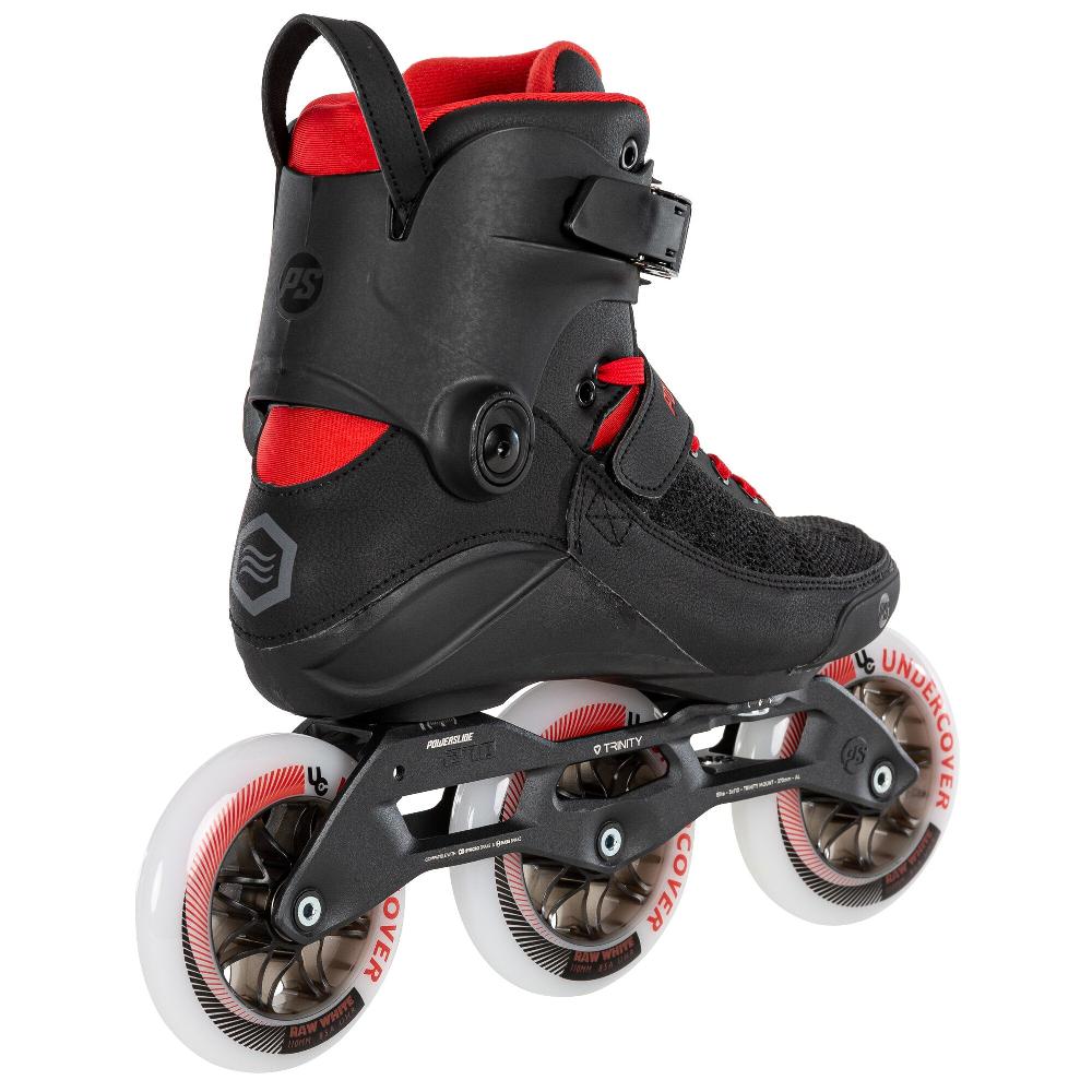 Playlife Black Fire 110 Powerslide - Fitness Inline Skates