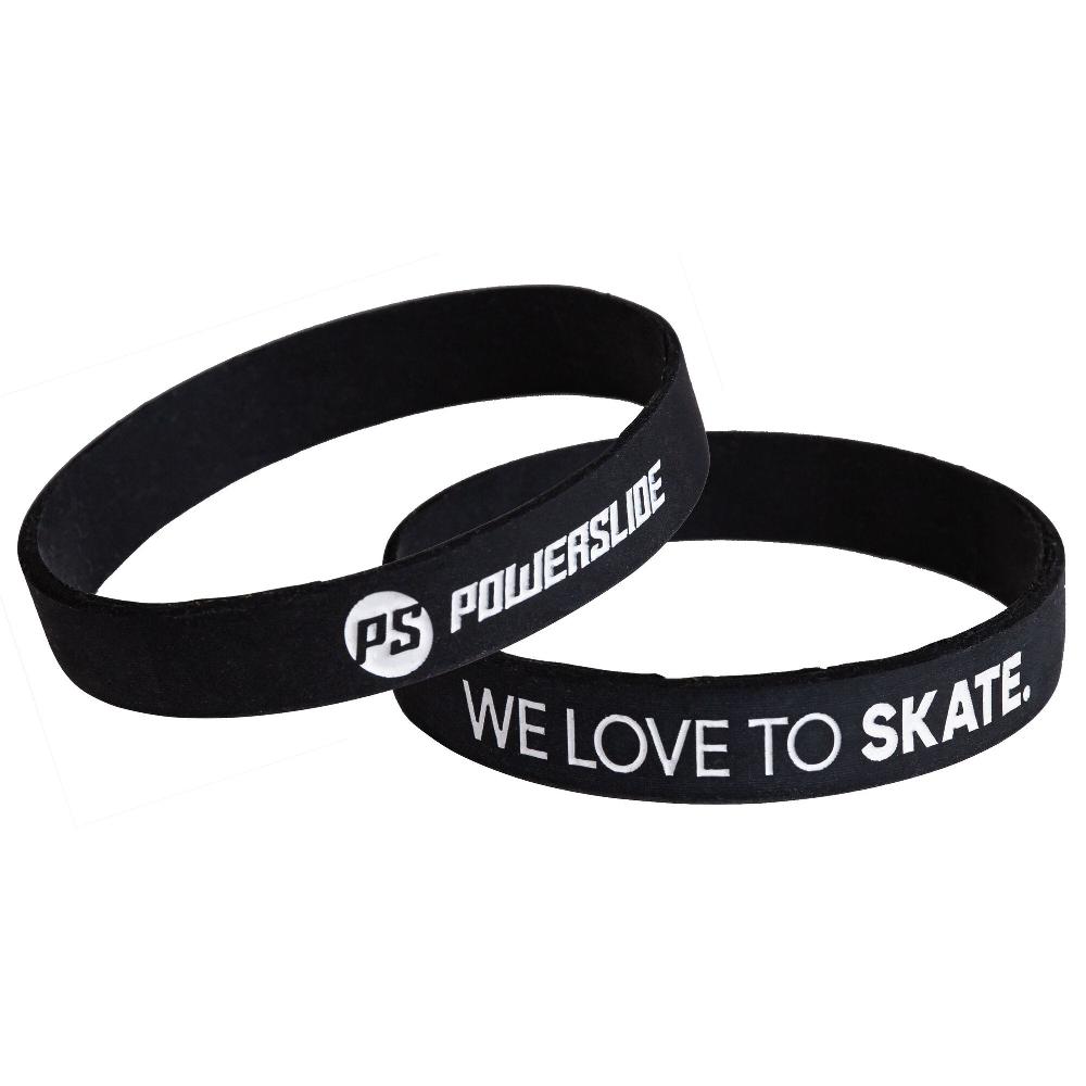 playlife Bracelet "We love to Skate" black Powerslide