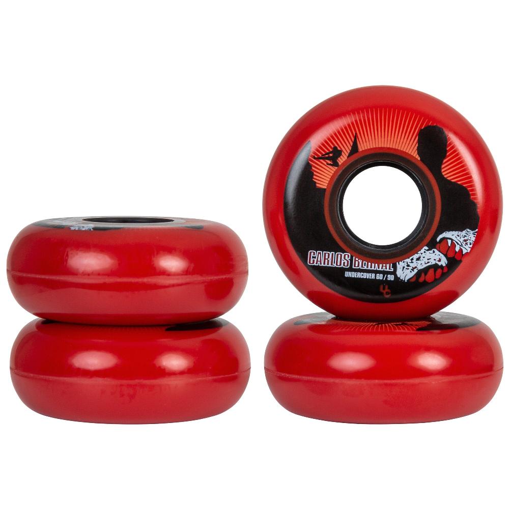 Playlife Carlos Bernal Movie 60/90A 4-pack Undercover - Aggressive Inline Skate Wheels