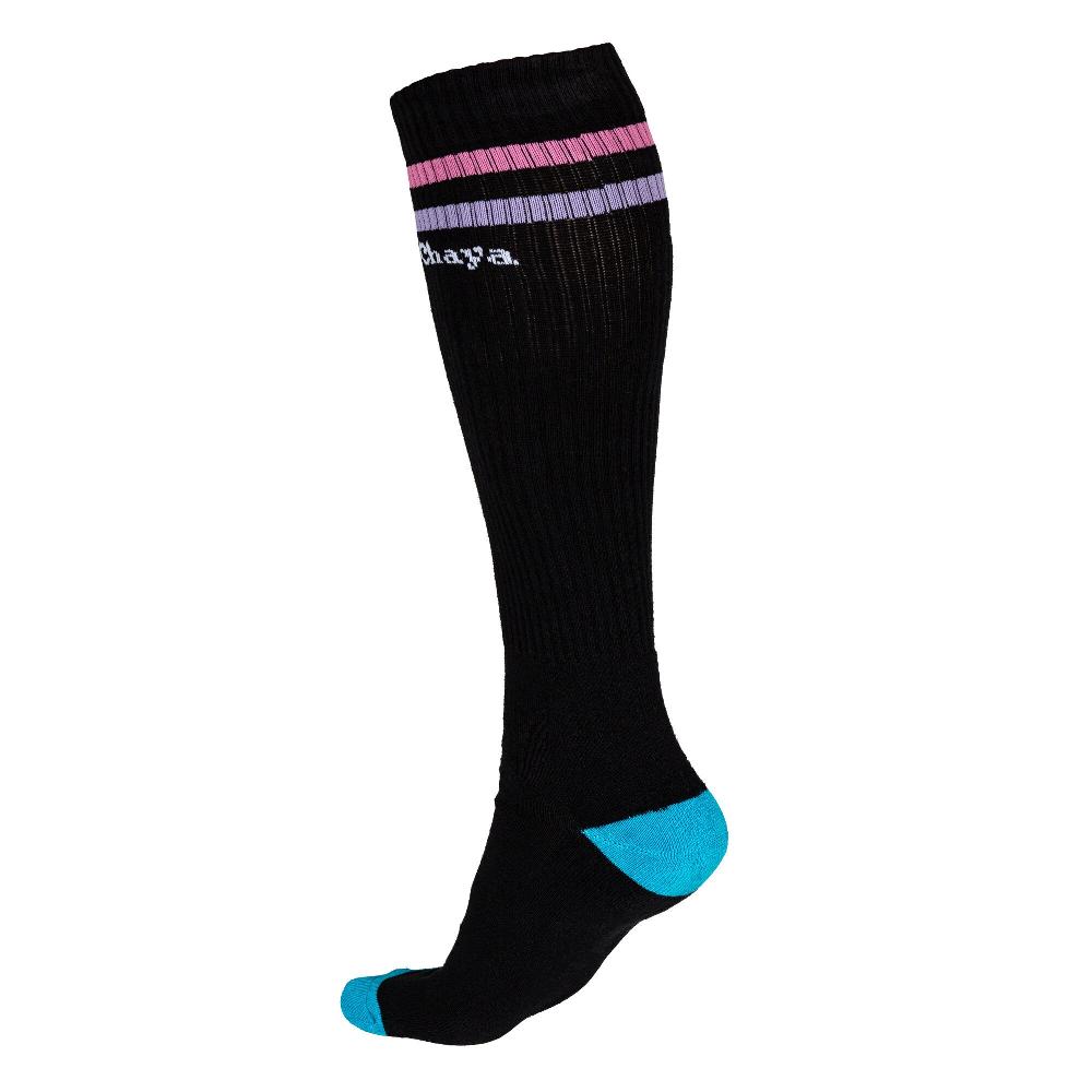 Playlife Chaya Skate Socks Black Chaya - Casual Clothing