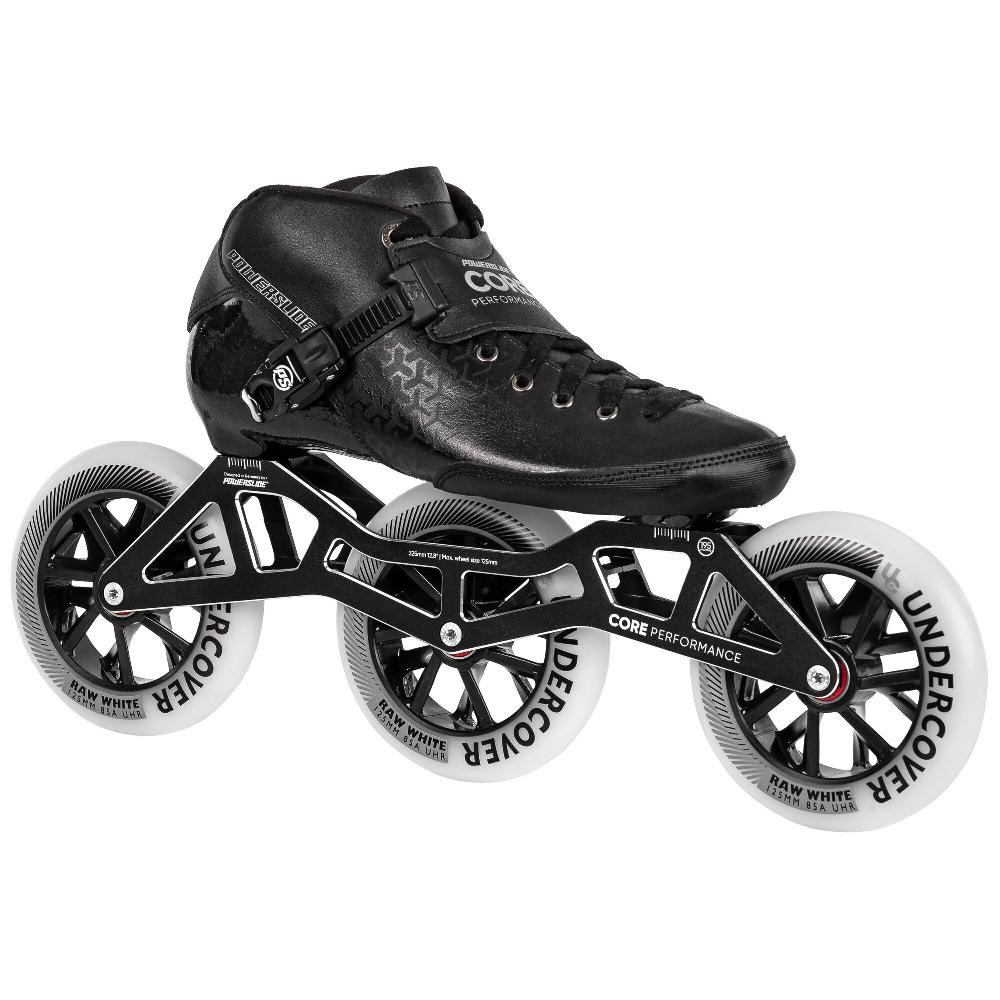 Playlife Core Performance Black 3X125 Powerslide - Racing Inline Skates