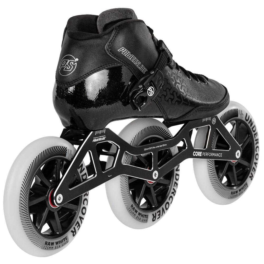 Playlife Core Performance Black 3X125 Powerslide - Racing Inline Skates