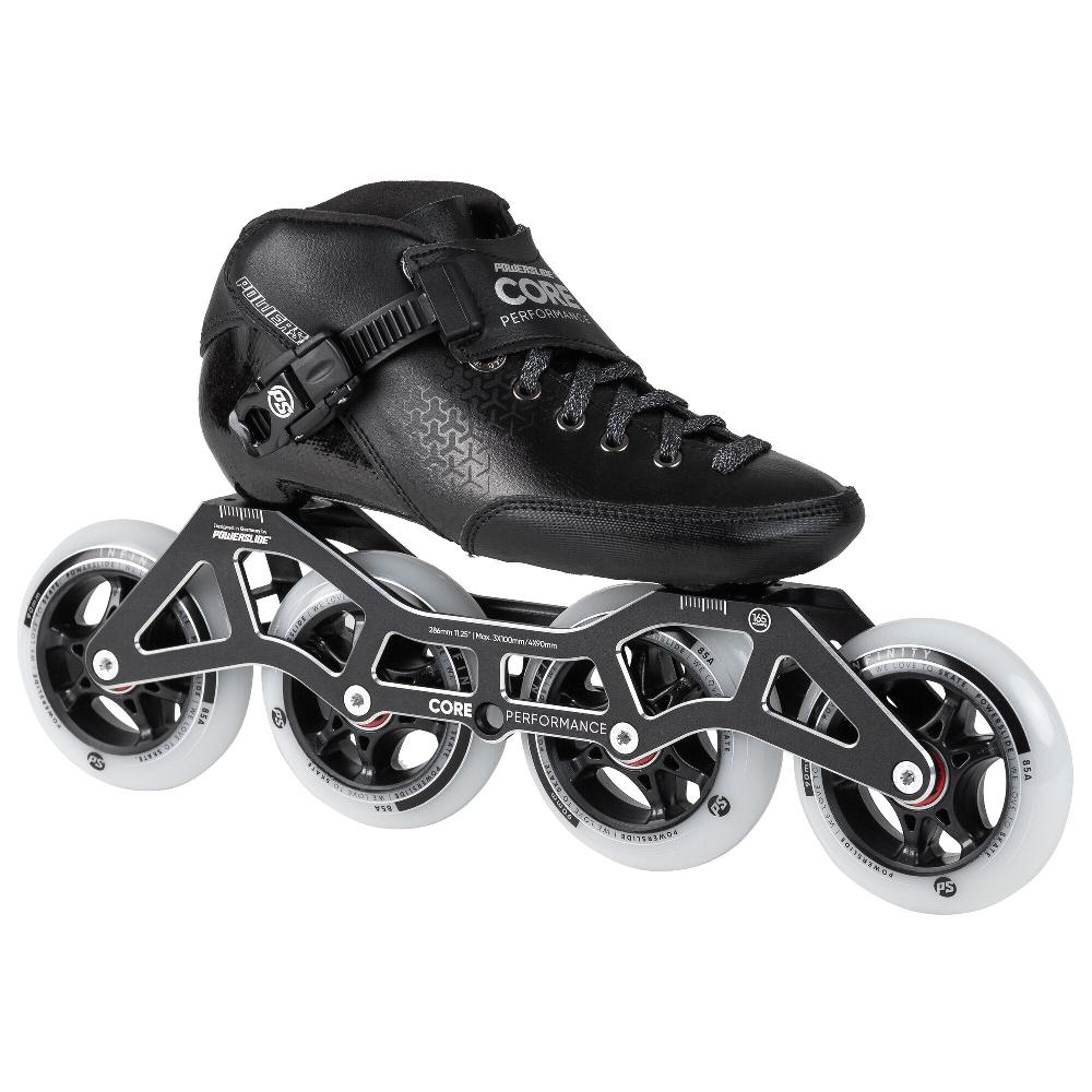 Playlife Core Performance Black 4X90 Powerslide - Racing Inline Skates