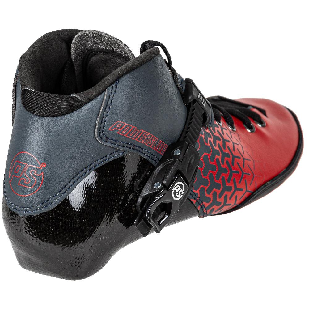 Playlife Core Performance Red Boot Powerslide - Racing Inline Skate Boots