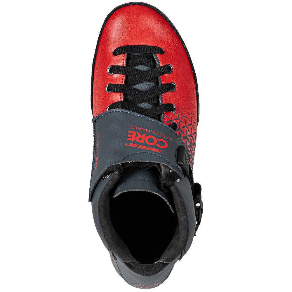 Playlife Core Performance Red Boot Powerslide - Racing Inline Skate Boots