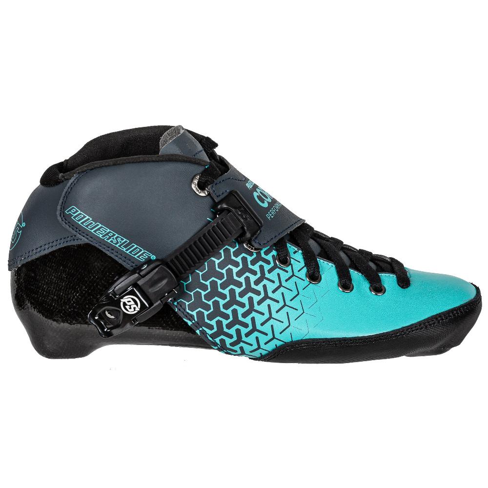 playlife Core Performance Teal Boot Powerslide - Racing Inline Skate Boots