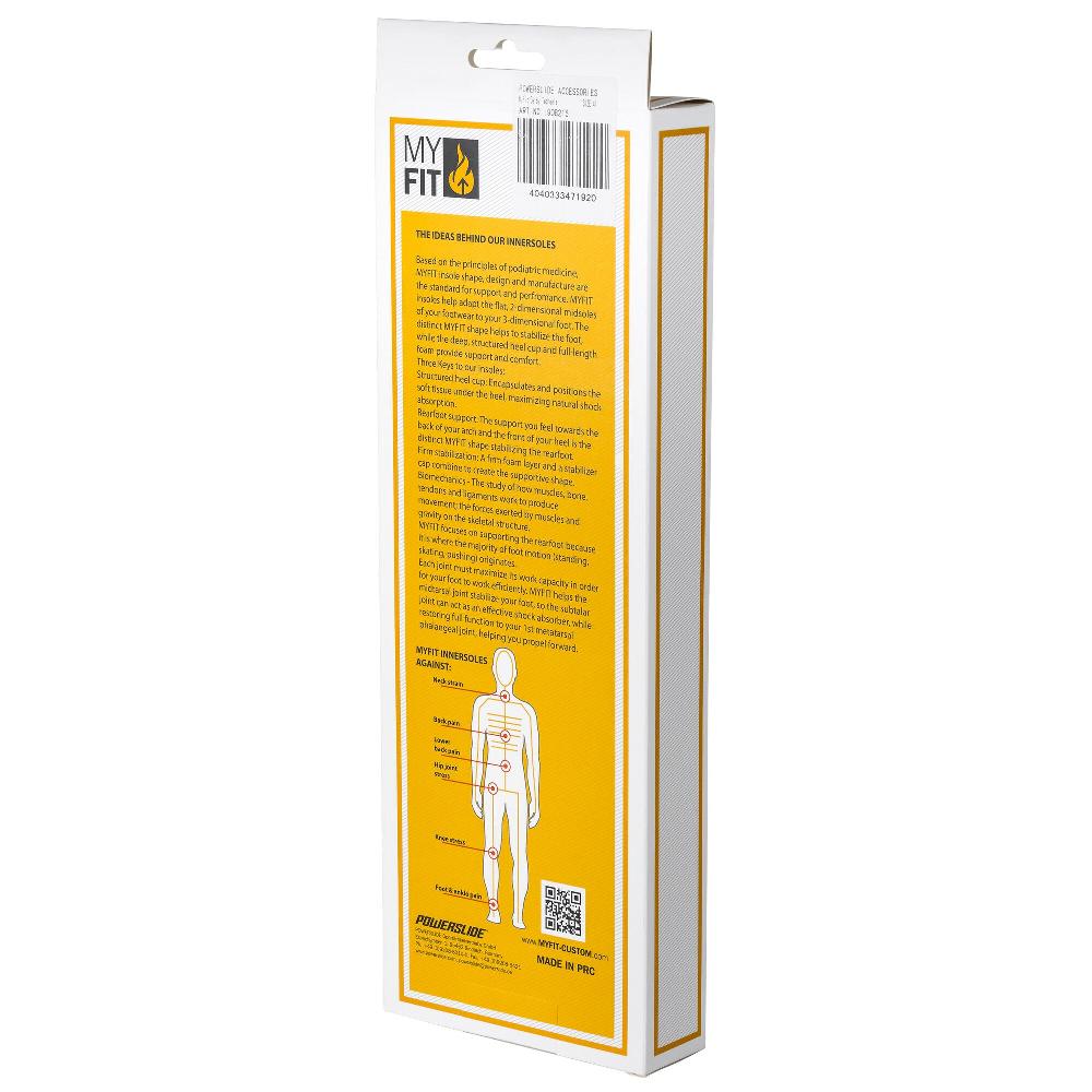 Playlife Derby Techsole MYFIT - Roller Skating Innersole Footies