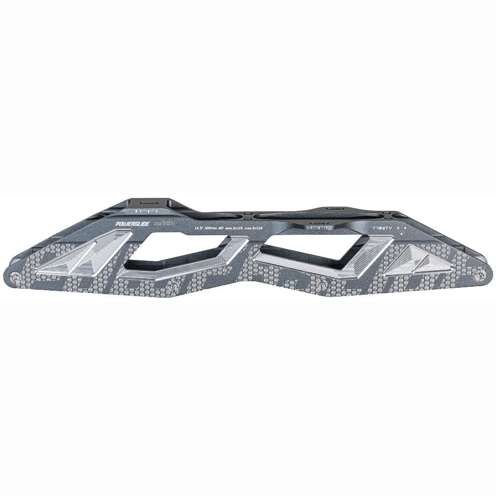 Playlife DH365 14.3/2x125/2x110 TRI Powerslide - Downhill Skating Inline Frames