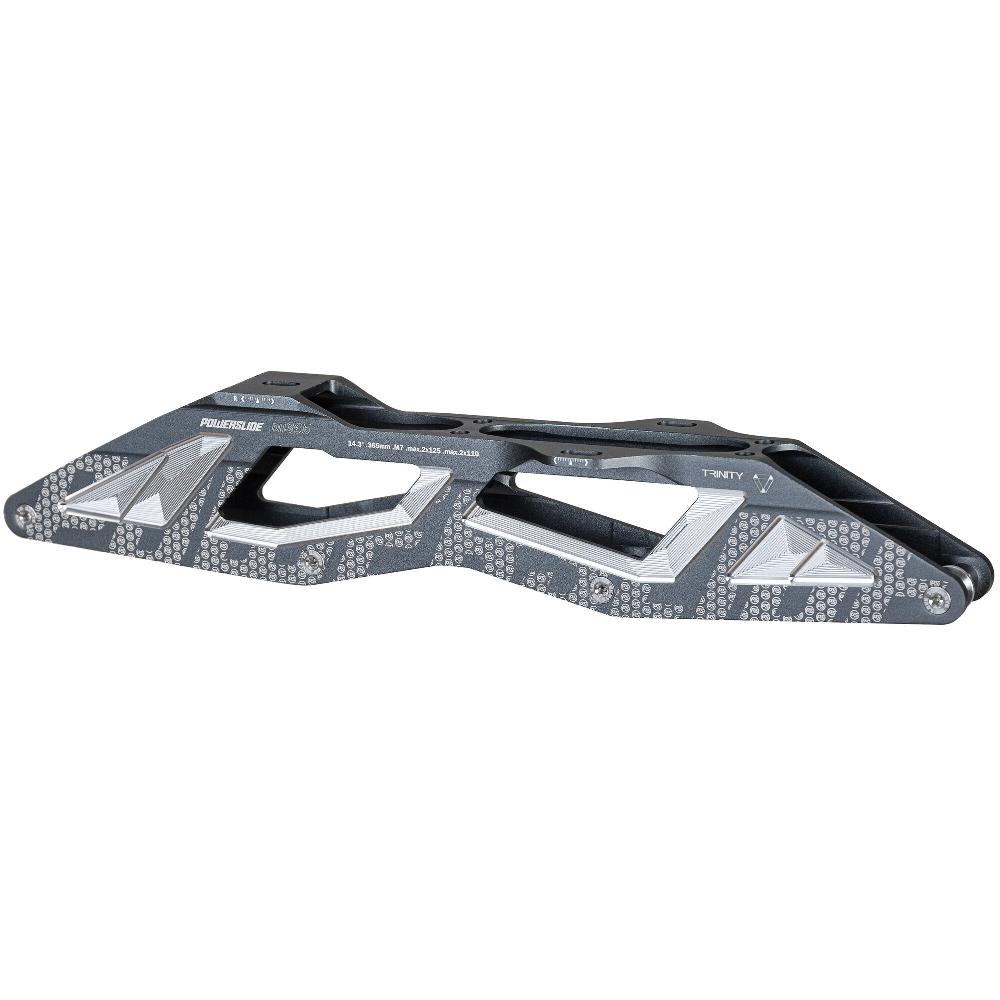 Playlife DH365 14.3/2x125/2x110 TRI Powerslide - Downhill Skating Inline Frames