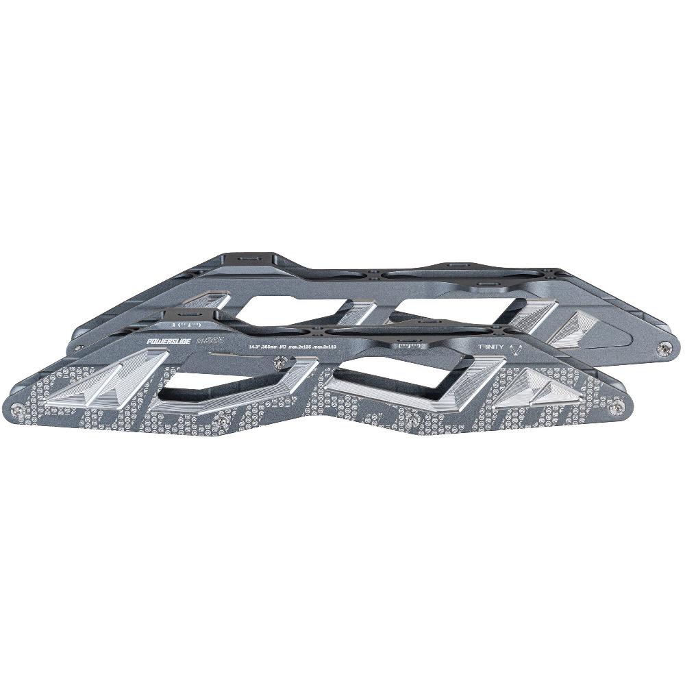 playlife DH365 14.3/2x125/2x110 TRI Powerslide - Downhill Skating Inline Frames