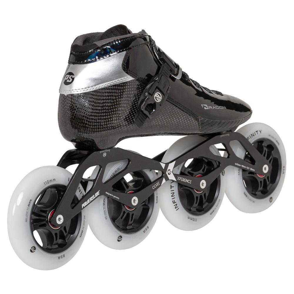 Playlife Dragon Black 110 Powerslide - Racing Inline Skates