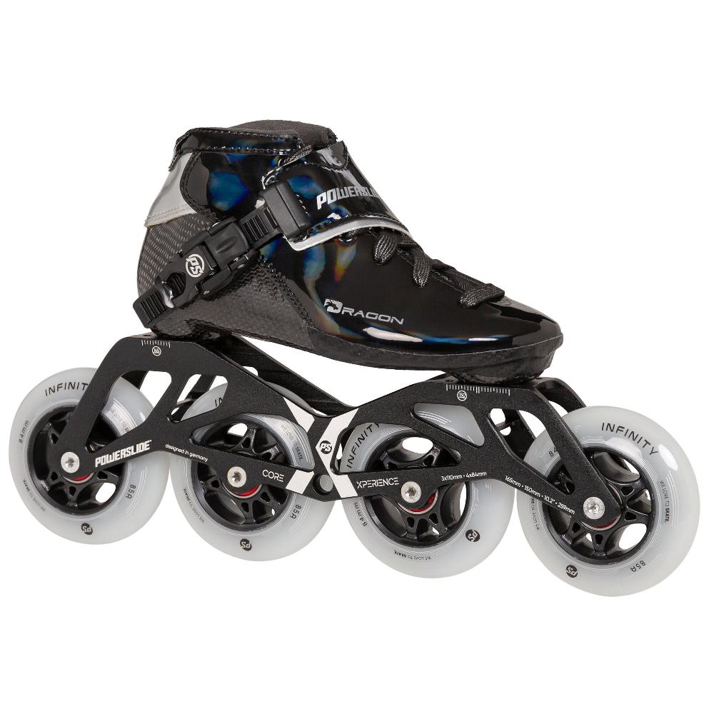Playlife Dragon Black 84 Powerslide - Racing Inline Skates