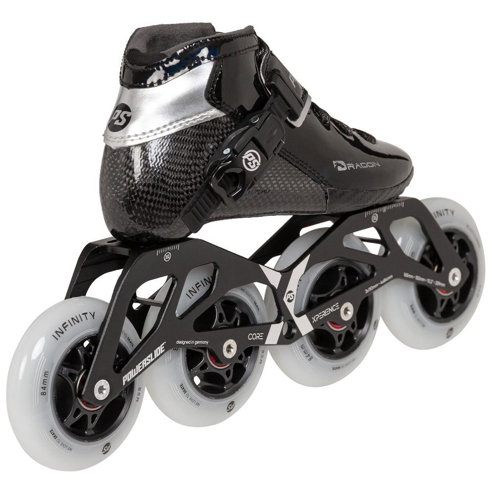 Playlife Dragon Black 84 Powerslide - Racing Inline Skates