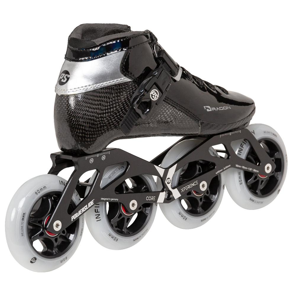 Playlife Dragon Black 90 Powerslide - Racing Inline Skates