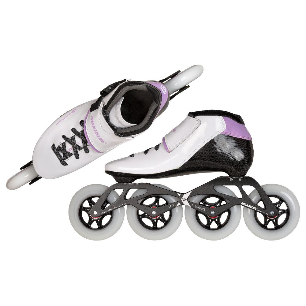 Playlife Dragon White 100 Powerslide - Racing Inline Skates