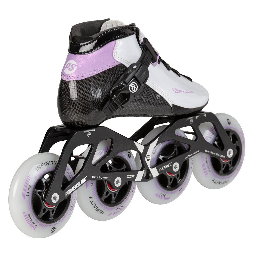 Playlife Dragon White 84 Powerslide - Racing Inline Skates