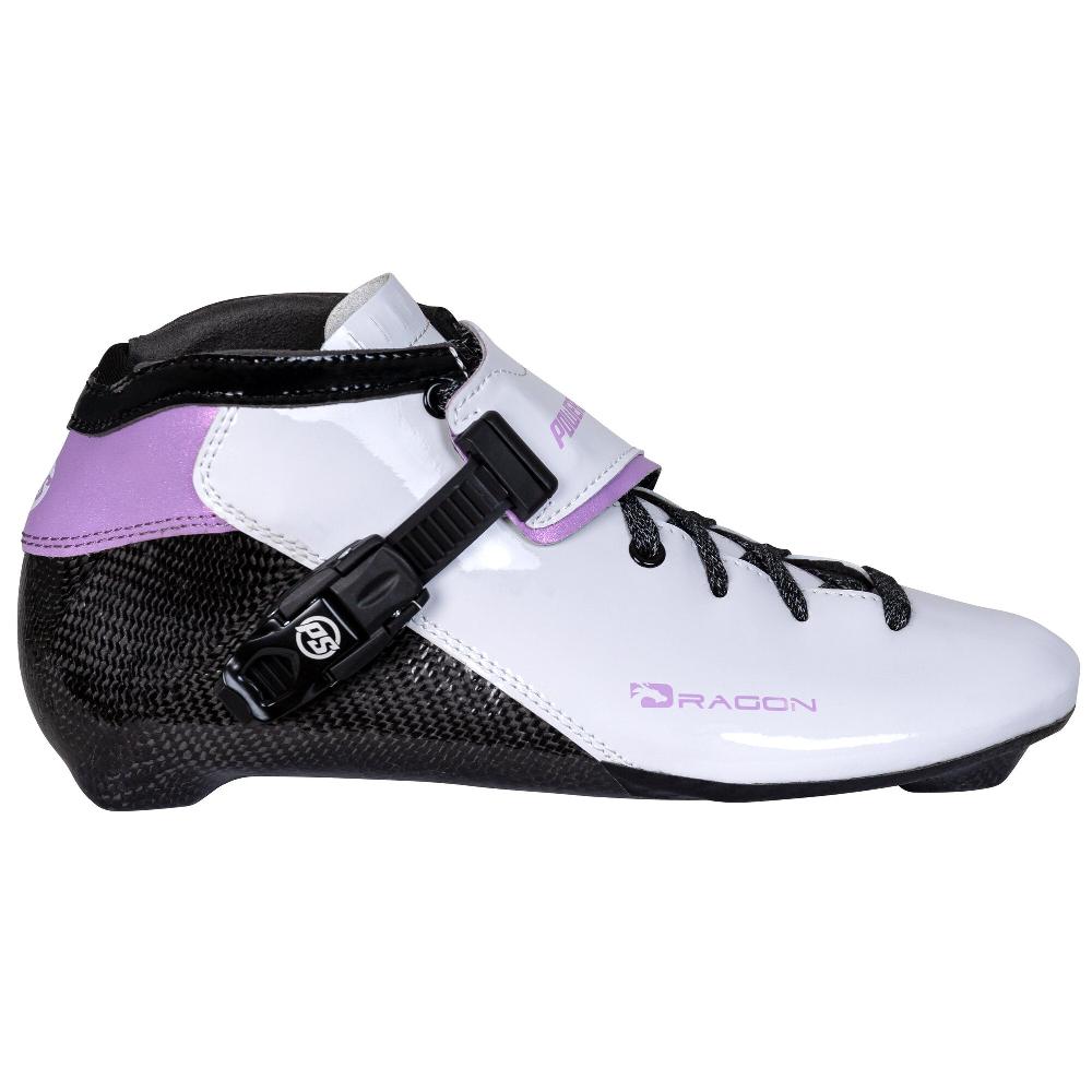 playlife Dragon White Powerslide - Racing Inline Skate Boots