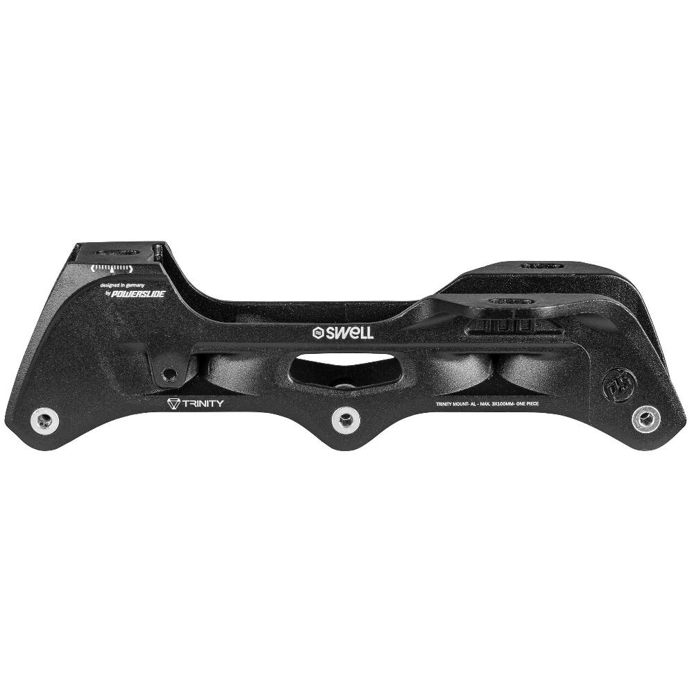 playlife Elite cast AL 205/3x100 Black TRI Powerslide - Urban Inline Frames