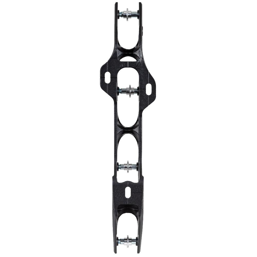 Playlife Elite Cast AL 305/4x100 Black TRI Powerslide - Urban Inline Frames