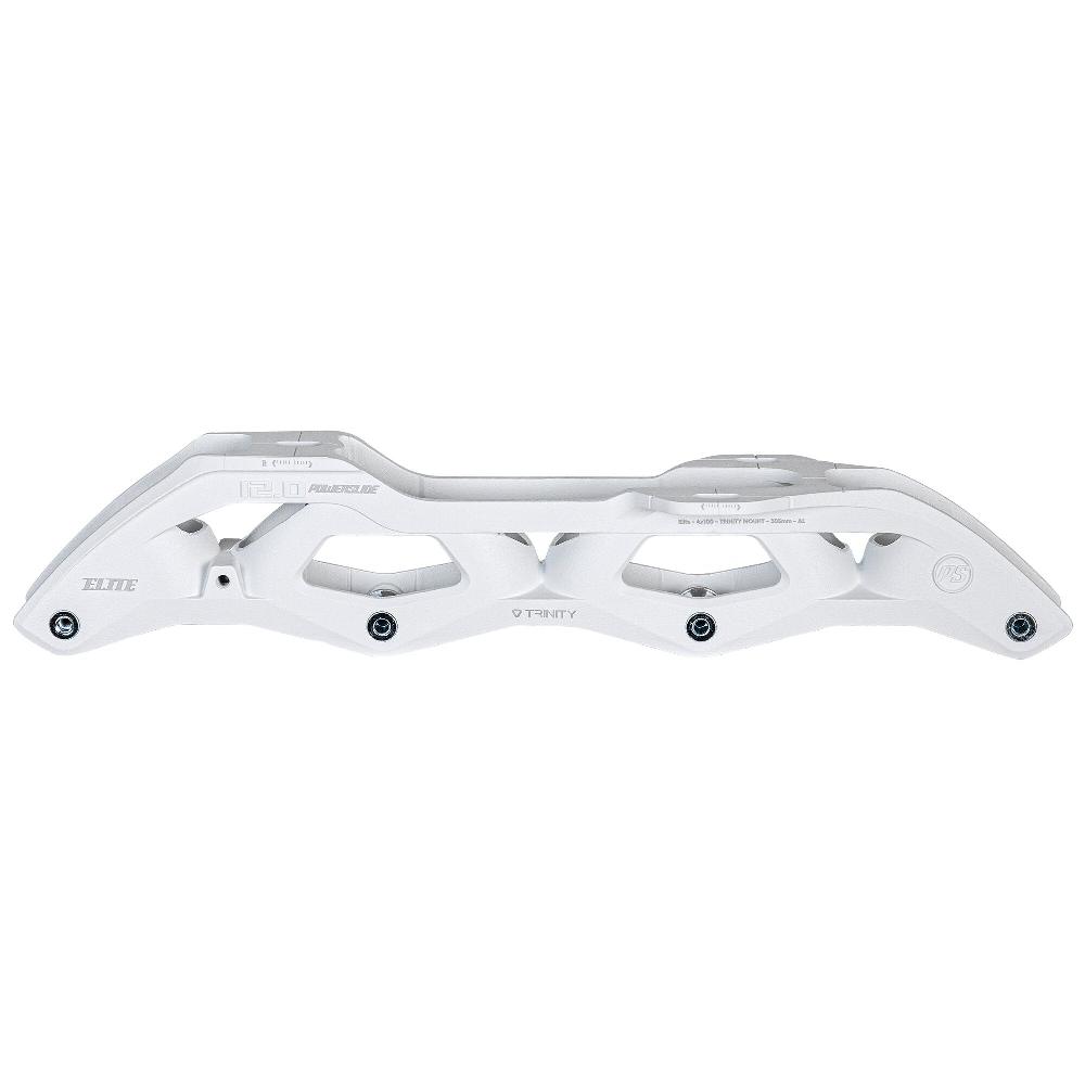 playlife Elite cast AL 305/4x100 White TRI Powerslide - Fitness Inline Frames