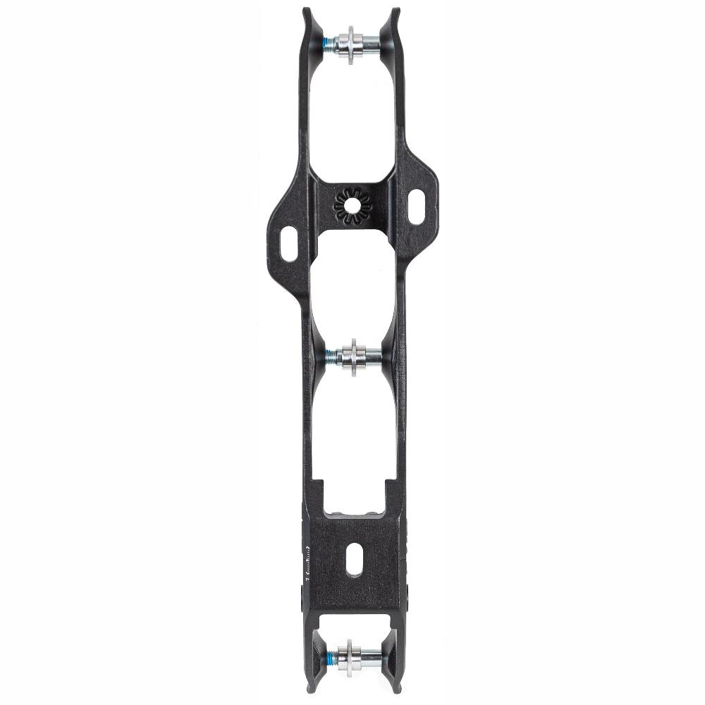 Playlife Elite Cast Syncro AL 270/3x110 Black TRI Powerslide - Fitness Inline Frames