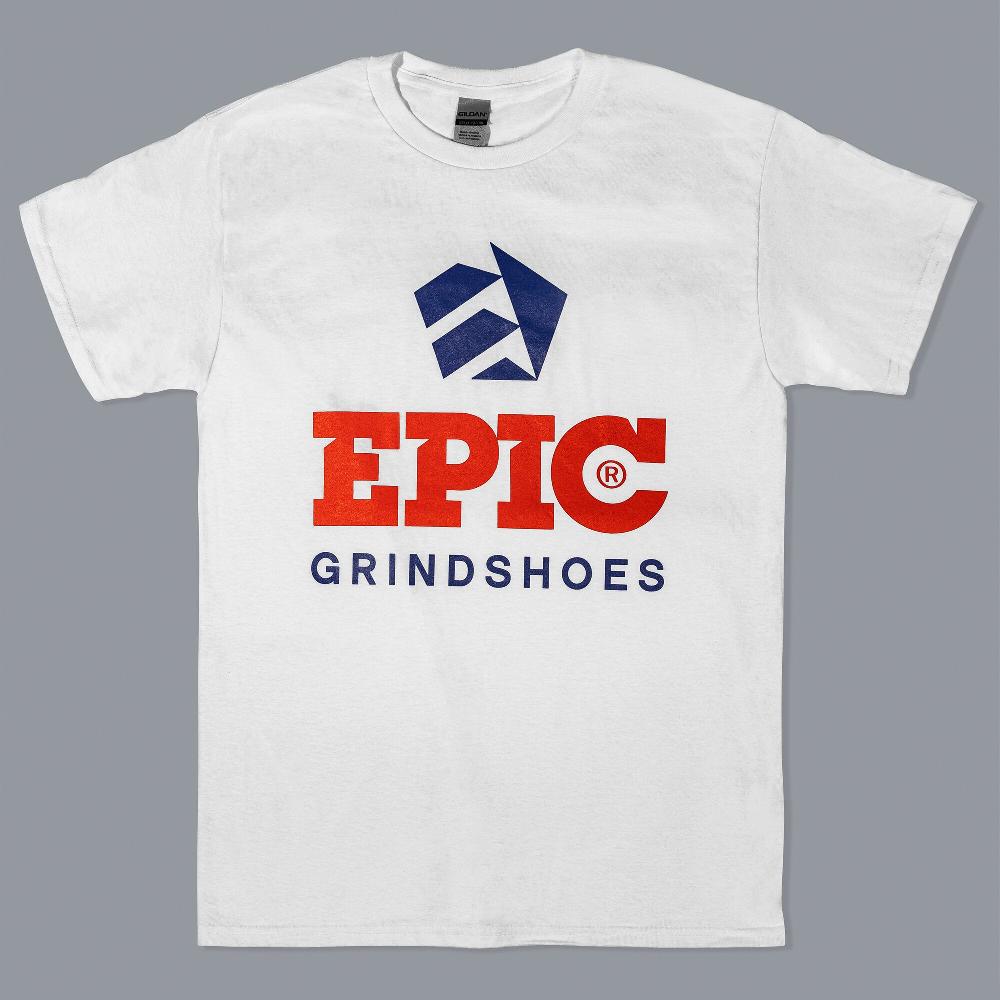Playlife Epic Emblem T-shirt White Epic - Casual Clothing