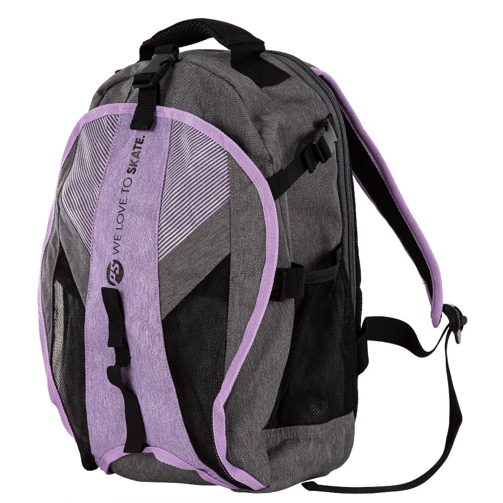 Playlife Fitness Backpack Dark Grey/Purple Powerslide - Inline Skating Bags
