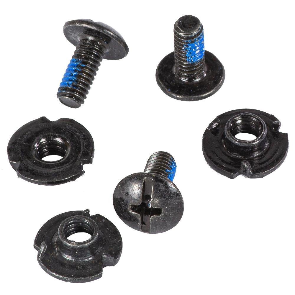 playlife Fixation Hardware Set incl.anti rivets 9mm Powerslide - Inline Skating Replacements