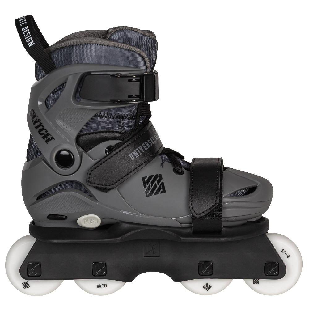 playlife Glitch adj. Grey/Black USD - Aggressive Inline Skates
