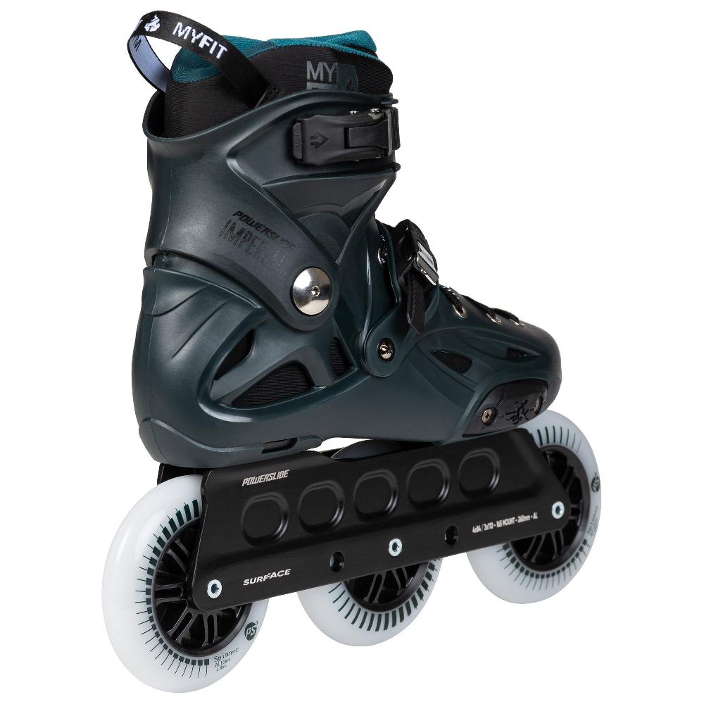 Playlife Imperial Darkteal 110 Powerslide - Urban Inline Skates