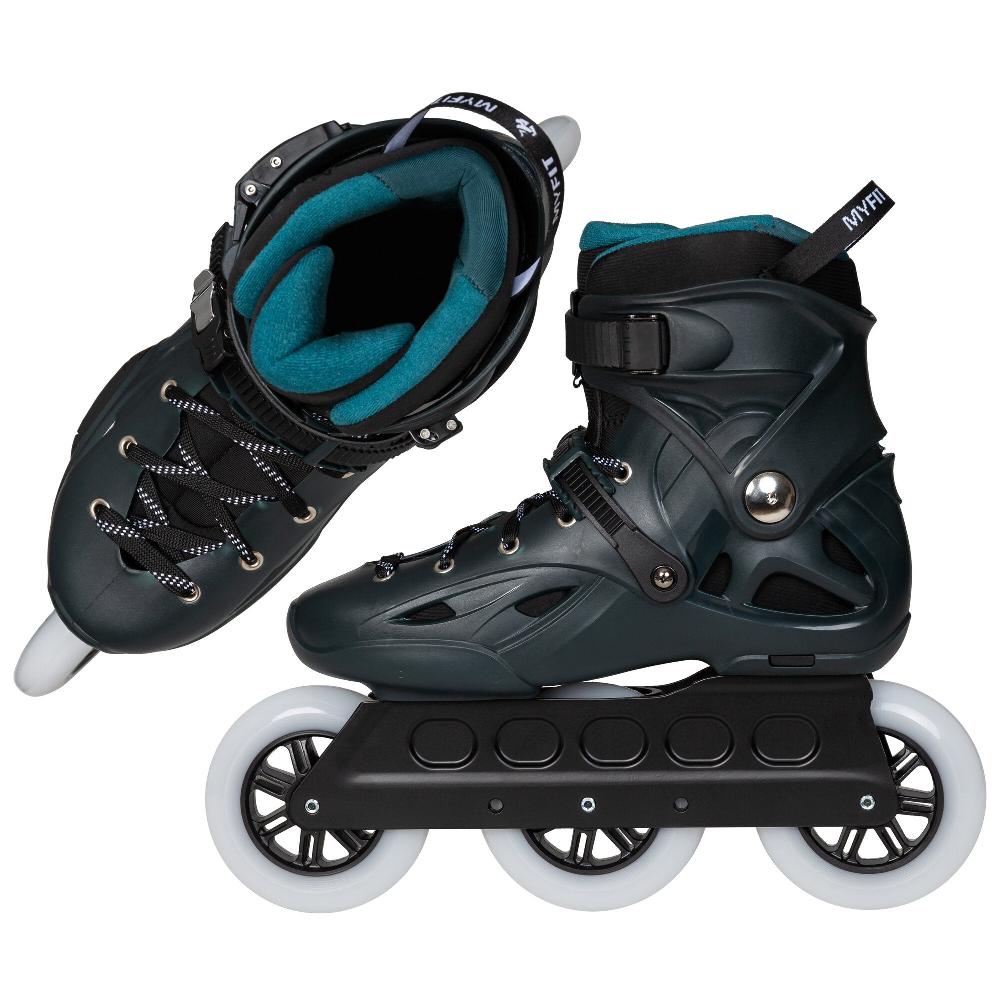 Playlife Imperial Darkteal 110 Powerslide - Urban Inline Skates