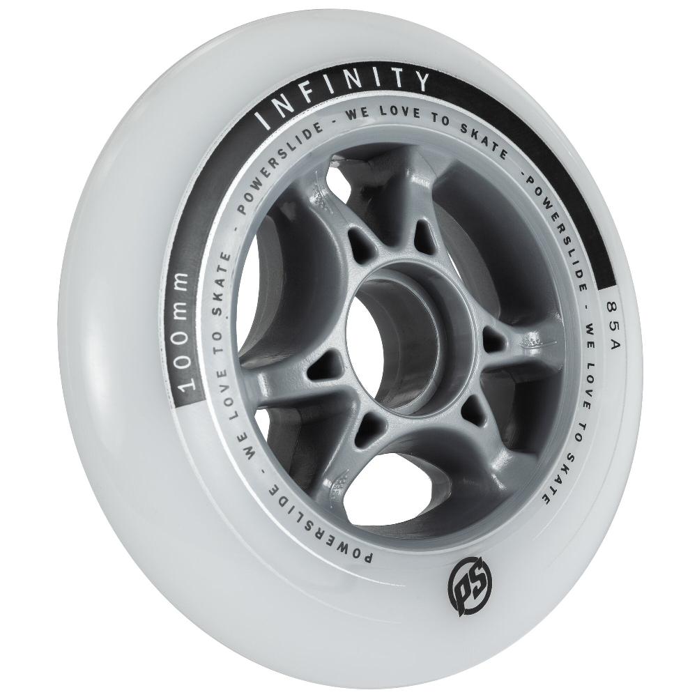 Playlife Infinity 100/85A 4-pack Powerslide - Fitness Inline Skate Wheels