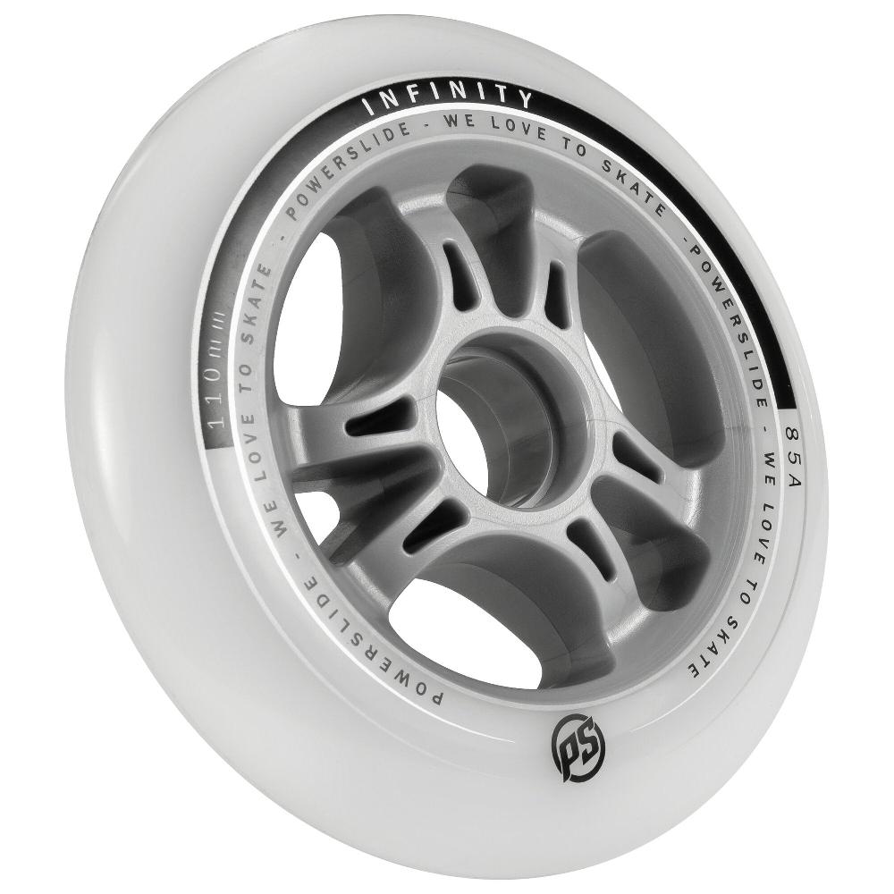 Playlife Infinity 110/85A 4-pack Powerslide - Fitness Inline Skate Wheels