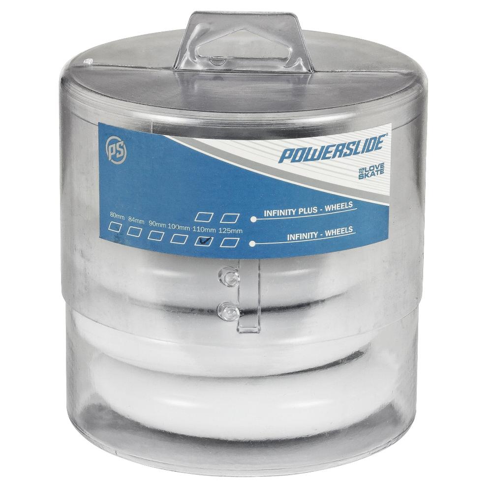 Playlife Infinity 110/85A 4-pack Powerslide - Fitness Inline Skate Wheels