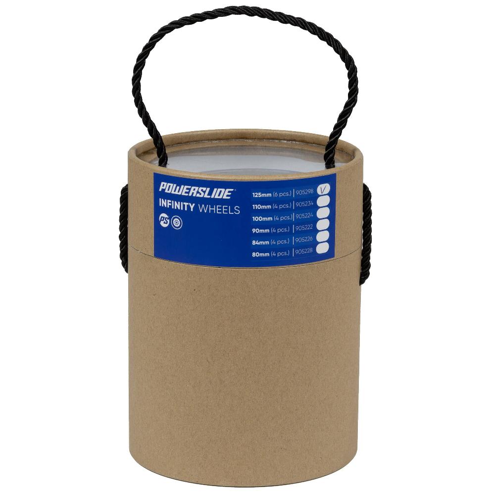 Playlife Infinity 125/85A 6 Pcs. Powerslide - Fitness Inline Skate Wheels