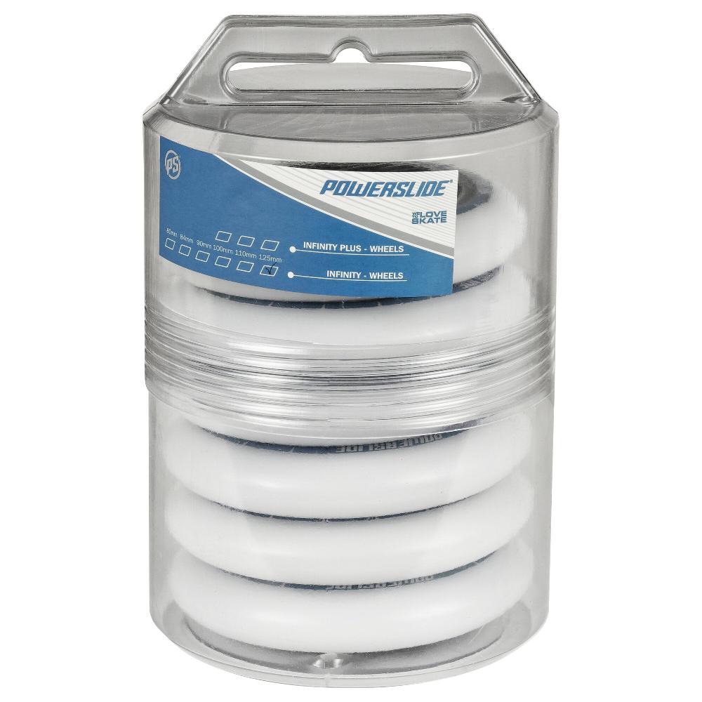 Playlife Infinity 125/85A 6 Pcs. Powerslide - Fitness Inline Skate Wheels