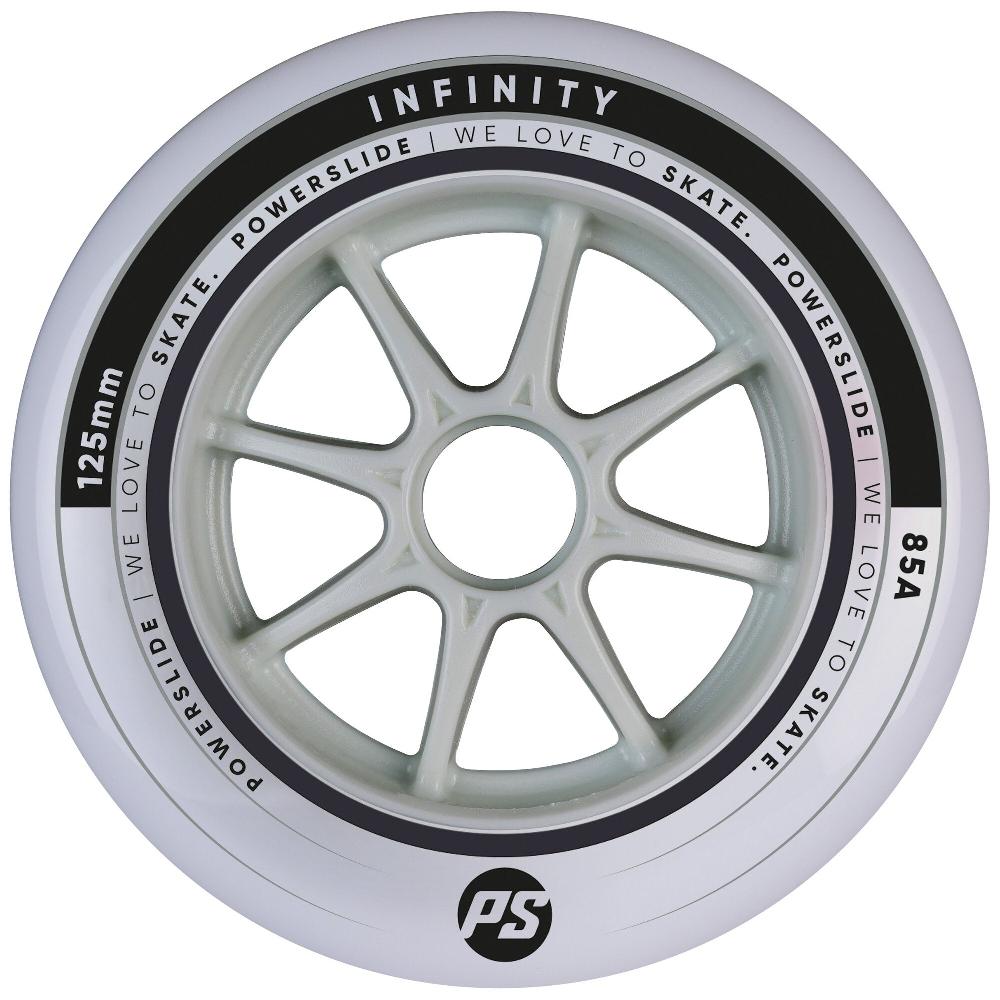 playlife Infinity 125/85A 6 pcs. Powerslide - Fitness Inline Skate Wheels