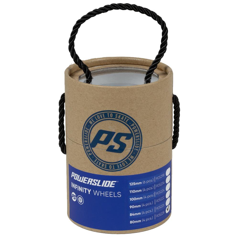 Playlife Infinity 80/85A 4-pack Powerslide - Fitness Inline Skate Wheels