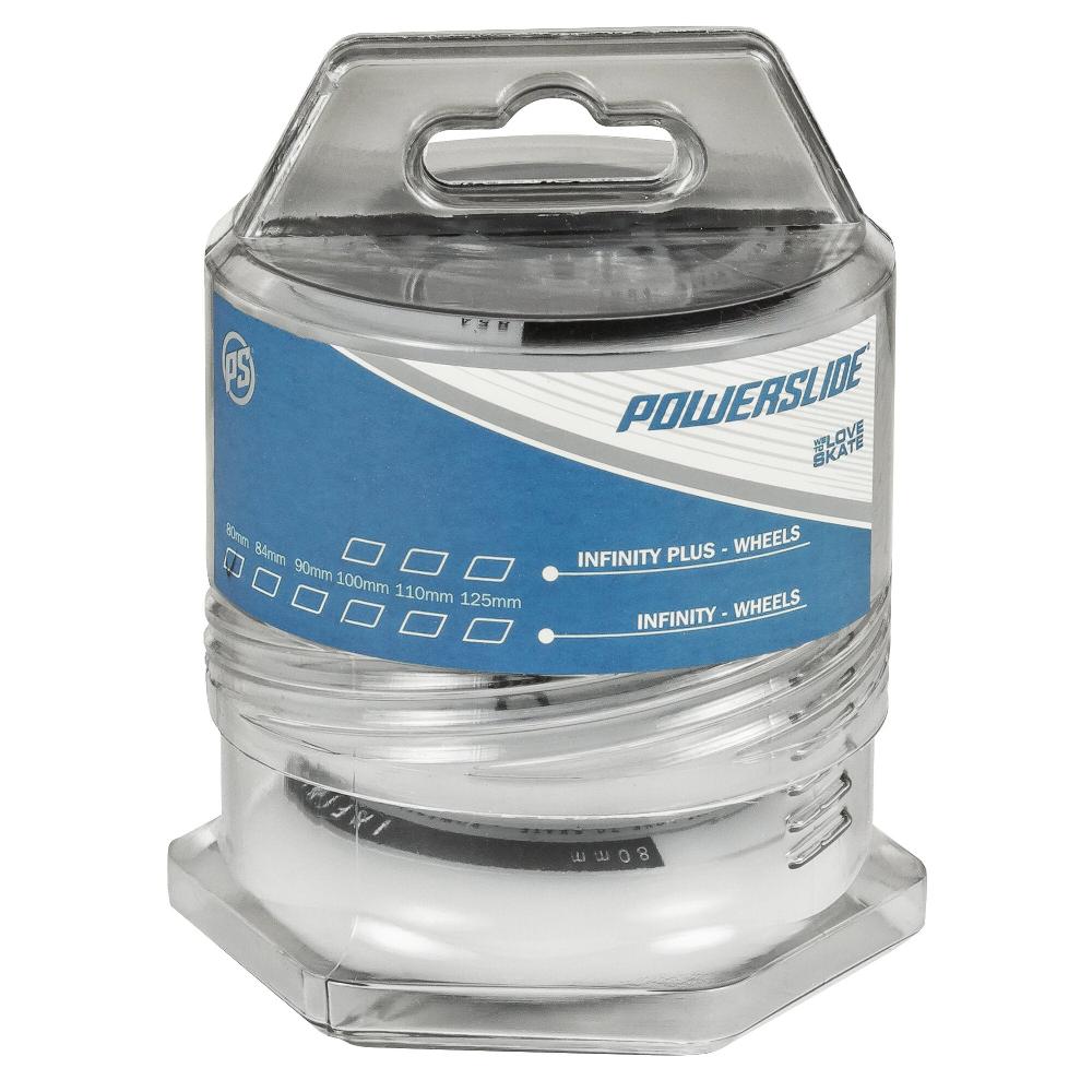 Playlife Infinity 80/85A 4-pack Powerslide - Fitness Inline Skate Wheels