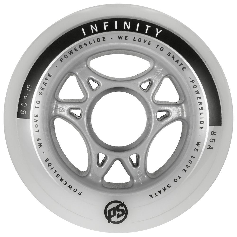 playlife Infinity 80/85A 4-pack Powerslide - Fitness Inline Skate Wheels