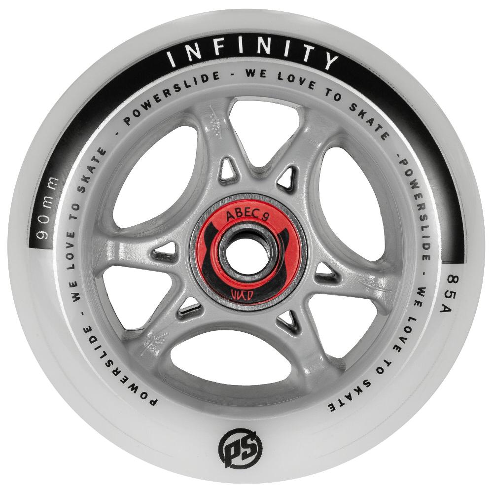 playlife Infinity 90 RTR ABEC9/Spacer 4-pack Powerslide - Fitness Inline Skate Wheels
